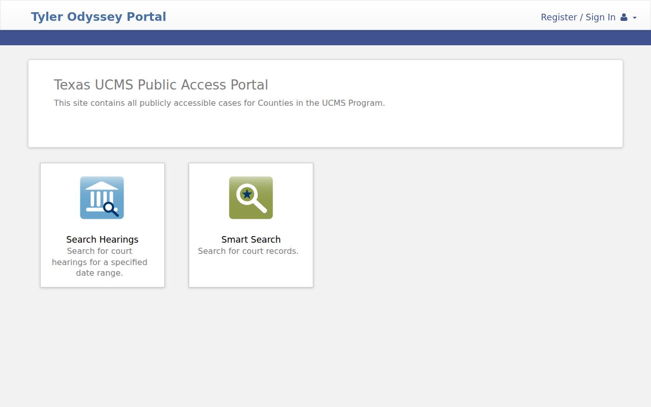 Upshur County court docket Tyler UCMS portal